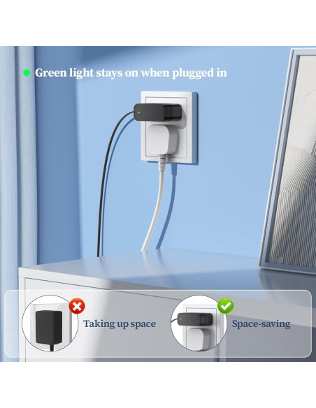 Cargador Reemplazo 12V JATERSERN para Tocadiscos Audio Technica