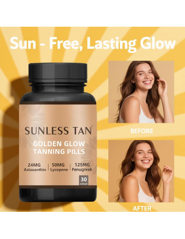 Suplemento bronceador Ardocme 1PCS - Brillo natural sin sol