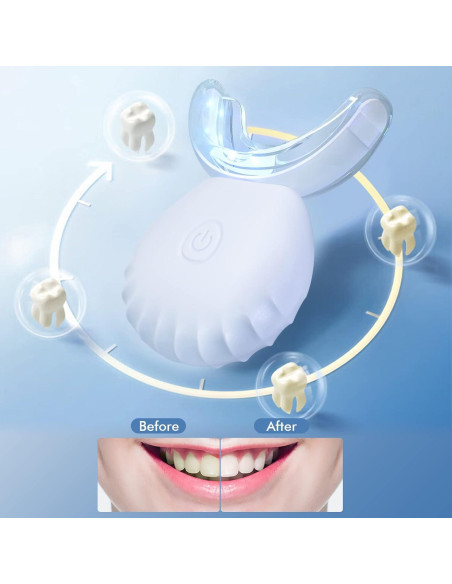 Luz LED Blanqueadora de Dientes EOICCEOH 16 Bombillas USB