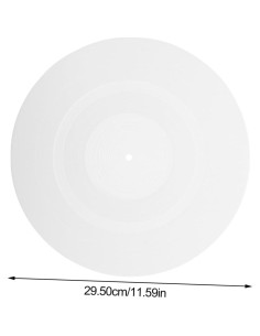 Almohadilla de Vinilo para Tocadiscos FRCOLOR 29.5cm Silicona 2