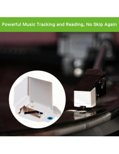 2 Agujas de Reemplazo ATN3600L + Cepillo para Tocadiscos 2