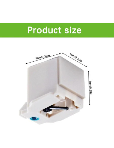 2 Agujas de Reemplazo ATN3600L + Cepillo para Tocadiscos