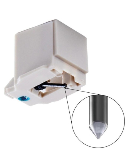 2 Agujas de Reemplazo ATN3600L + Cepillo para Tocadiscos
