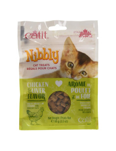 Golosinas para Gatos Catit Nibbly Pollo y Hígado 90.72 g