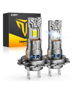 Bombillas Antiniebla H7 FAHREN 80000 Lúmenes 6500K Paquete de 2