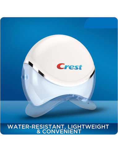Crest 3D Whitestrips con Luz - Kit Blanqueador Dental 10 Tiras