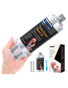 Kit de Reparación de Baños Afcancihe 108g - Fibra de Vidrio y Cerámica