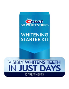 Crest 3D Whitestrips Kit Blanqueamiento Dental 10 Tratamientos