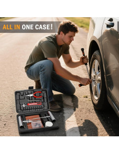 Kit de Reparación de Neumáticos ORCISH 70 Piezas Profesional 2