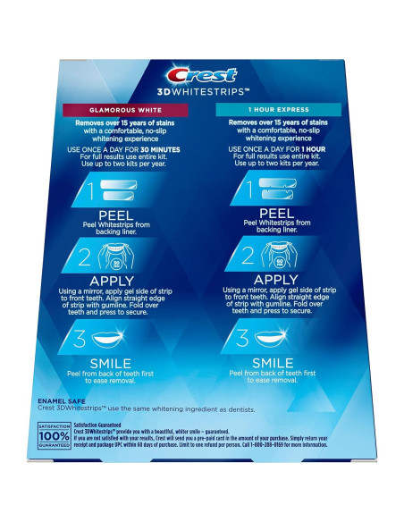 Crest 3D Whitestrips Glamorous White - Kit Blanqueador Dental