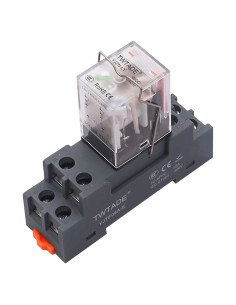 Relé Electromagnético TWTADE YJ2N-LY 10A 8 Pines DC 6V