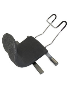 Soporte de Rodilla para Andador Rehabilitation Advantage, Negro