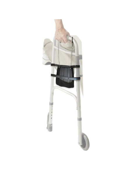 Soporte de Rodilla para Andador Rehabilitation Advantage, Negro