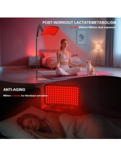 Terapia de Luz Roja GrnSprX para Cuerpo y Cara 660nm/850nm 2
