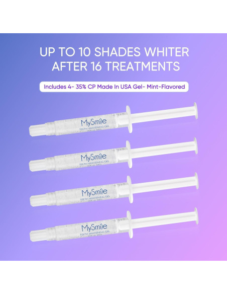 Kit Blanqueamiento Dental MySmile Deluxe 10 Min 28 LED