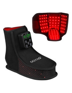 Botas de terapia de luz roja DGQY 6000mAh para pies y tobillos