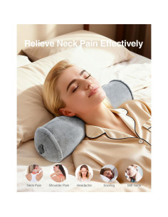 Almohada Inflable Cervical Luxtude para Viajar y Dormir 2