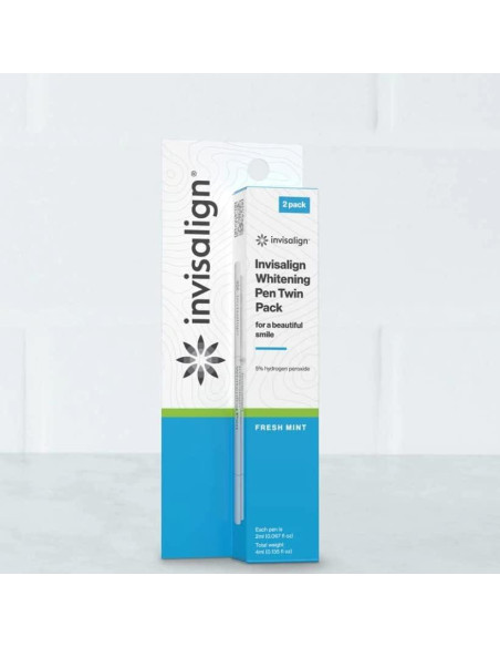 Bolígrafo Blanqueador Invisalign Doble 4 mL Menta