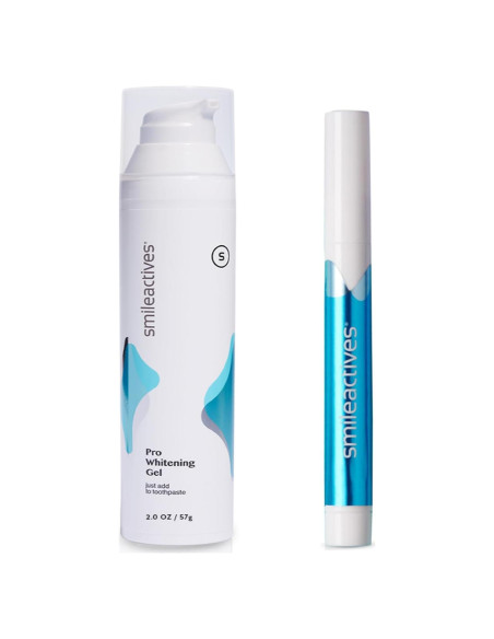 Kit Blanqueamiento Dental Smileactives 60 Días Gel y Lápiz