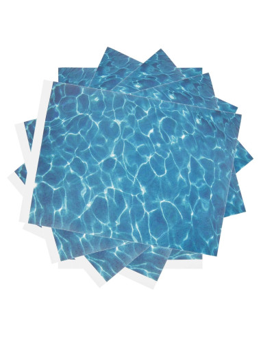 Hoja de Agua Ripple STOBOK - 5 Hojas Efecto Agua 29.5x21cm