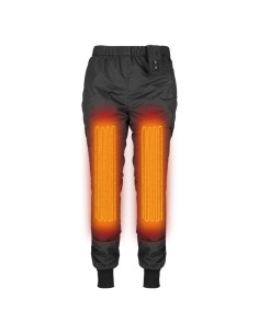 Pantalones Térmicos Calentados MIDIAN para Hombre, Negro, Grande