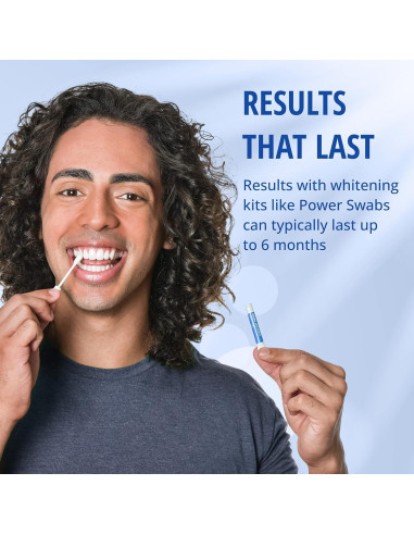 Kit Blanqueamiento Dental UltraWhite 7 Días - Power Swabs
