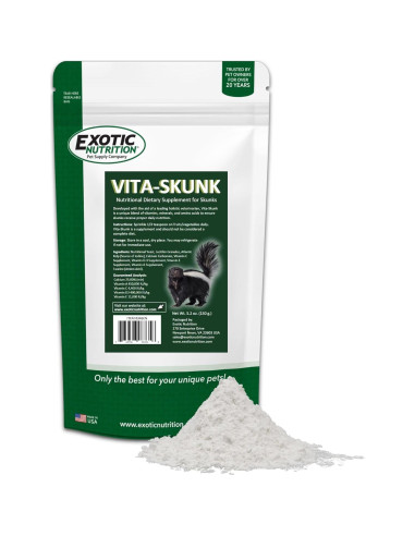 Suplemento Dietético Vita-Skunk Exotic Nutrition 147 g para Zorrillos