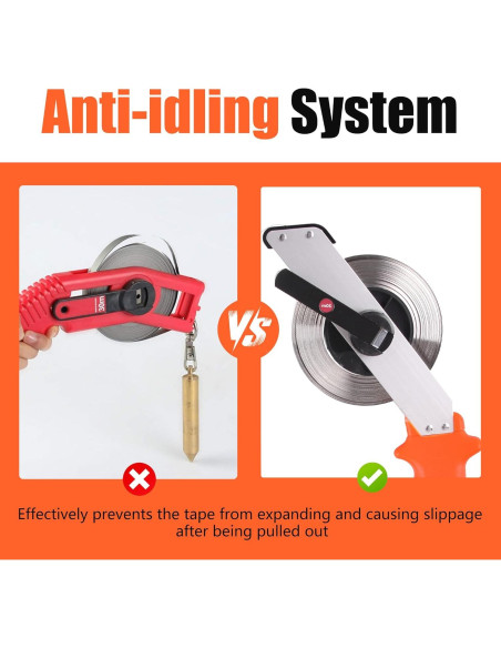 Cinta de Medición de Aceite Cekegon 10M Acero Inoxidable