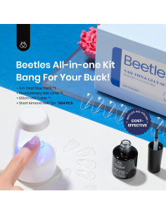 Kit de Uñas de Gel Beetles Almendra Corta 500 Piezas 2