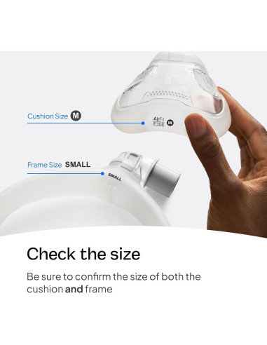 Sistema de Marco CPAP ResMed AirFit F30i - Sin Arnés - Mediano