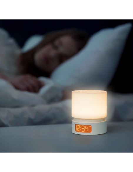 Reloj Despertador Digital La Crosse Technology Nikko Luz Asistida