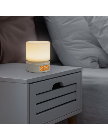 Reloj Despertador Digital La Crosse Technology Nikko Luz Asistida