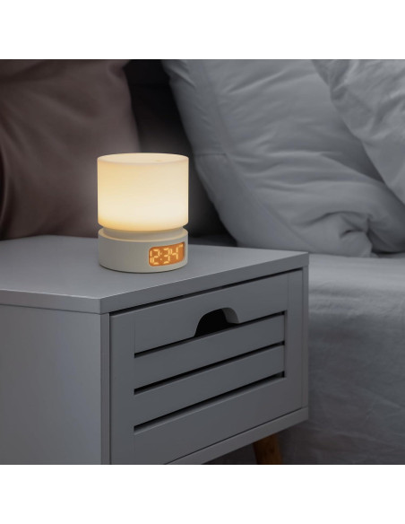 Reloj Despertador Digital La Crosse Technology Nikko Luz Asistida