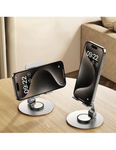 Soporte Plegable para Teléfono Celular JUEJUEZI Metal Ajustable