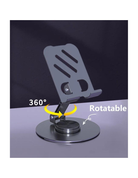 Soporte Plegable para Teléfono Celular JUEJUEZI Metal Ajustable