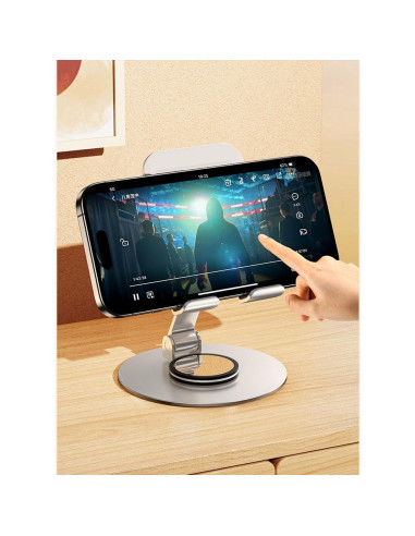 Soporte Plegable para Teléfono Celular JUEJUEZI Metal Ajustable