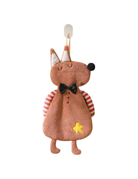 Toalla de Mano Animal Surakey Zorro 33x18cm Absorbente