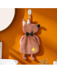 Toalla de Mano Animal Surakey Zorro 33x18cm Absorbente 2