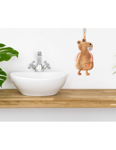 Toalla de Mano Animal Surakey Zorro 33x18cm Absorbente