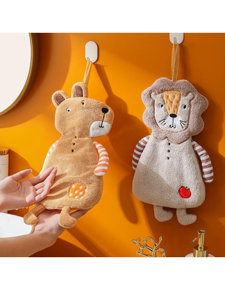 Toalla de Mano Animal Surakey Zorro 33x18cm Absorbente