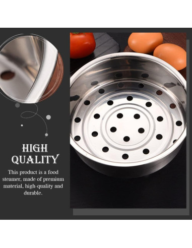 Cesta de Vapor Acero Inoxidable Cabilock 22.5 cm Apta Lavavajillas