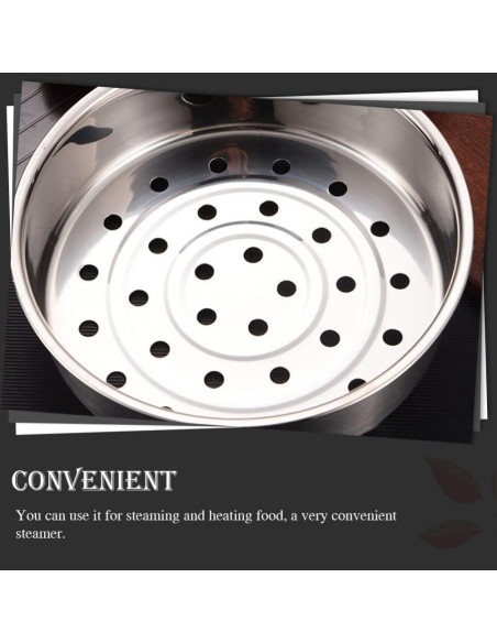 Cesta de Vapor Acero Inoxidable Cabilock 22.5 cm Apta Lavavajillas