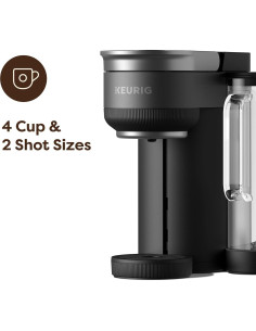 Cafetera Keurig K-Crema 72 oz, Presión y MultiStream, Negro 2