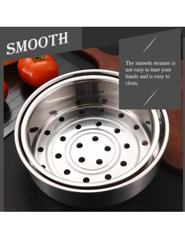 Cesta de Vapor Acero Inoxidable Cabilock 22.5 cm Apta Lavavajillas