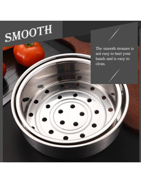 Cesta de Vapor Acero Inoxidable Cabilock 22.5 cm Apta Lavavajillas