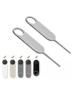 Juego de Llave para Timbre 2 Piezas Sndperiexam - Compatible Arlo, Nest, Eufy