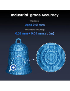 Escáner 3D Revopoint MetroY Pro, 0.01mm precisión, Wi-Fi 6 2