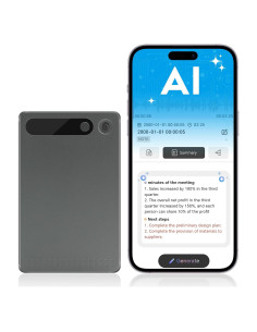 Grabadora de Voz AHXJKA Aivr-2023 - 98% Precisión Multilingüe