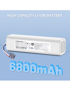 Batería de Ión de Litio 6800mAh para Aspiradoras Dreame 2