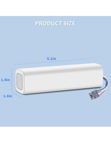 Batería de Ión de Litio 6800mAh para Aspiradoras Dreame